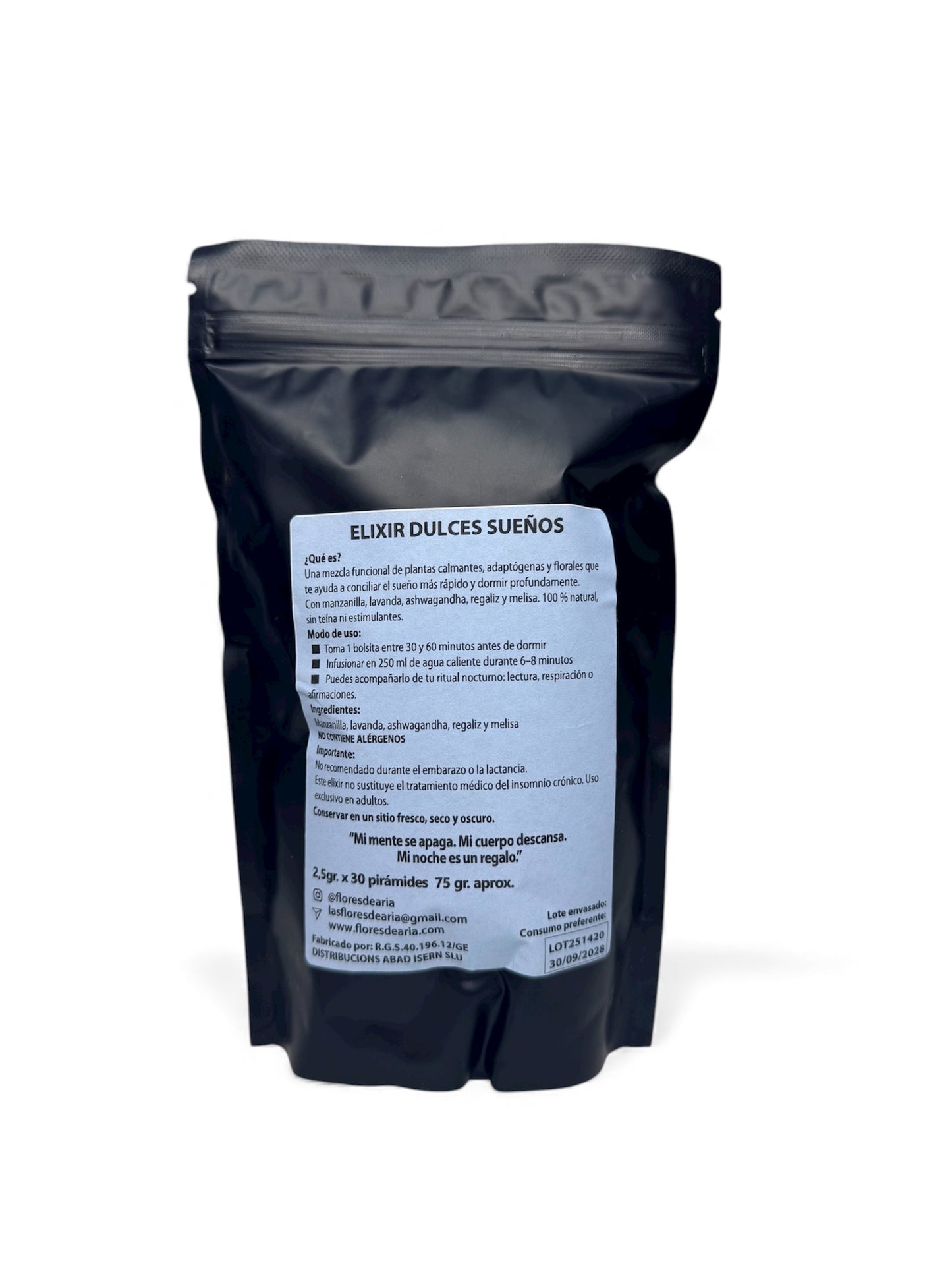 ELIXIR DULCES SUEÑOS